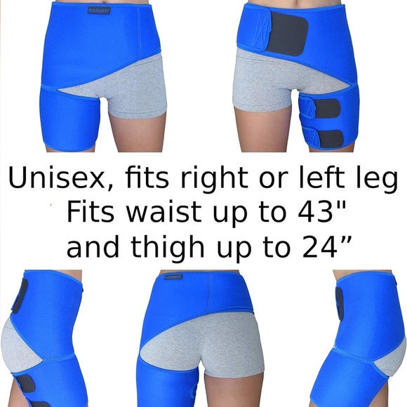 NWOT Unisex Hip Brace for Sciatica Pain Relief, Compression Support Wrap - Picture 4 of 10